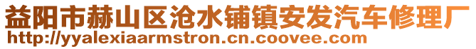 益陽市赫山區(qū)滄水鋪鎮(zhèn)安發(fā)汽車修理廠