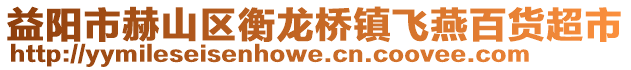 益陽(yáng)市赫山區(qū)衡龍橋鎮(zhèn)飛燕百貨超市