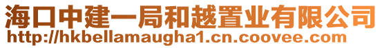 海口中建一局和越置業(yè)有限公司