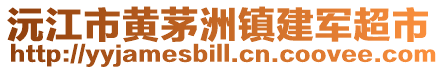 沅江市黄茅洲镇建军超市