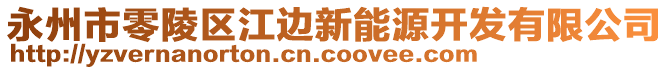 永州市零陵區(qū)江邊新能源開發(fā)有限公司