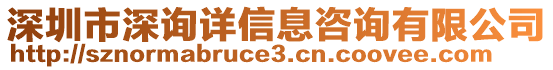 深圳市深詢詳信息咨詢有限公司