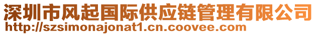 深圳市風起國際供應鏈管理有限公司