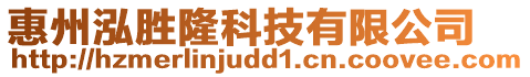 惠州泓勝隆科技有限公司