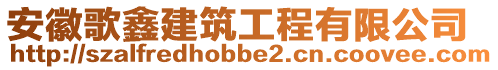 安徽歌鑫建筑工程有限公司