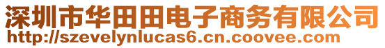 深圳市華田田電子商務(wù)有限公司