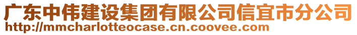 廣東中偉建設集團有限公司信宜市分公司