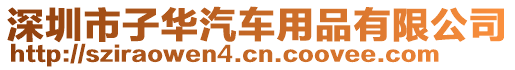 深圳市子華汽車用品有限公司