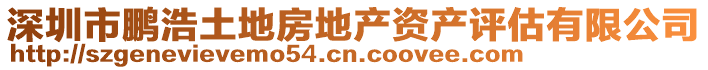 深圳市鵬浩土地房地產(chǎn)資產(chǎn)評(píng)估有限公司