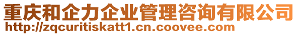 重慶和企力企業(yè)管理咨詢有限公司