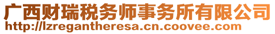 廣西財瑞稅務師事務所有限公司