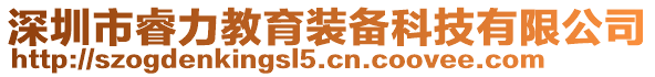 深圳市睿力教育裝備科技有限公司