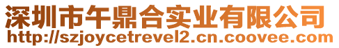 深圳市午鼎合實業(yè)有限公司