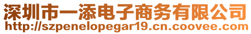 深圳市一添電子商務有限公司