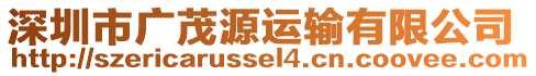 深圳市廣茂源運(yùn)輸有限公司