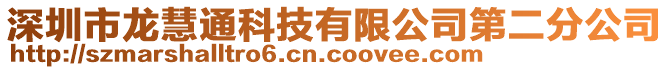 深圳市龍慧通科技有限公司第二分公司