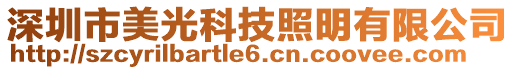 深圳市美光科技照明有限公司