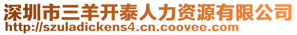 深圳市三羊開泰人力資源有限公司