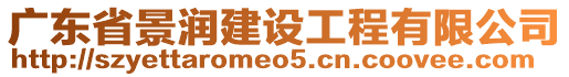 廣東省景潤建設(shè)工程有限公司