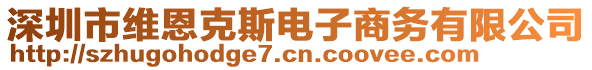 深圳市維恩克斯電子商務(wù)有限公司