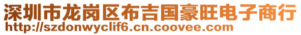 深圳市龍崗區布吉國豪旺電子商行