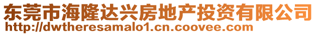 東莞市海隆達(dá)興房地產(chǎn)投資有限公司