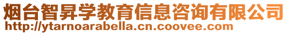 烟台智昇学教育信息咨询有限公司