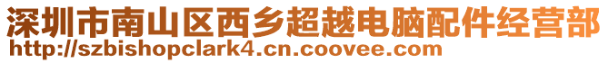 深圳市南山區(qū)西鄉(xiāng)超越電腦配件經營部