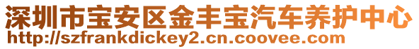 深圳市寶安區(qū)金豐寶汽車養(yǎng)護(hù)中心