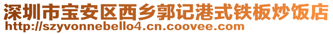 深圳市寶安區(qū)西鄉(xiāng)郭記港式鐵板炒飯店