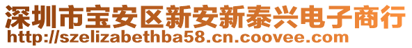 深圳市寶安區(qū)新安新泰興電子商行