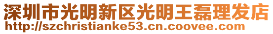 深圳市光明新區(qū)光明王磊理發(fā)店