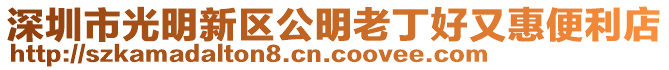 深圳市光明新區(qū)公明老丁好又惠便利店