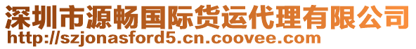 深圳市源暢國(guó)際貨運(yùn)代理有限公司