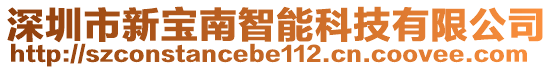 深圳市新寶南智能科技有限公司