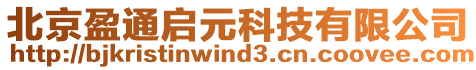 北京盈通啟元科技有限公司