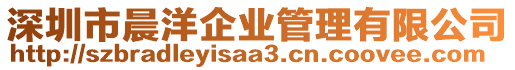 深圳市晨洋企業(yè)管理有限公司