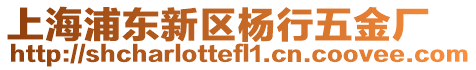 上海浦東新區(qū)楊行五金廠