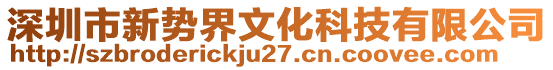 深圳市新勢界文化科技有限公司