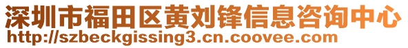 深圳市福田區(qū)黃劉鋒信息咨詢中心