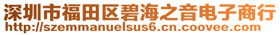 深圳市福田區(qū)碧海之音電子商行