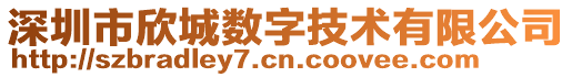 深圳市欣城數(shù)字技術(shù)有限公司