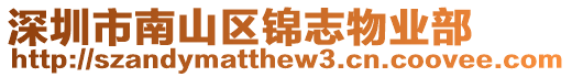 深圳市南山區錦志物業部