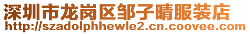 深圳市龍崗區鄒子晴服裝店