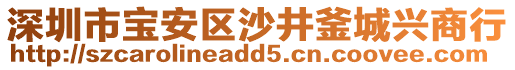 深圳市寶安區(qū)沙井釜城興商行