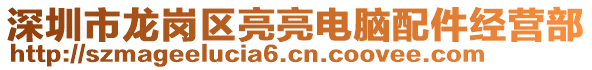 深圳市龍崗區(qū)亮亮電腦配件經(jīng)營(yíng)部