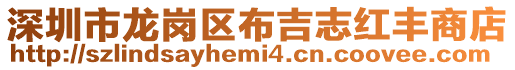 深圳市龍崗區布吉志紅豐商店