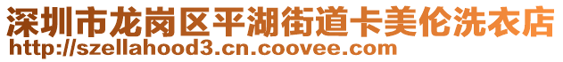 深圳市龍崗區(qū)平湖街道卡美倫洗衣店