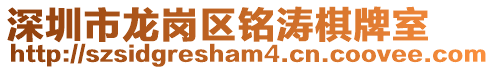 深圳市龍崗區(qū)銘濤棋牌室