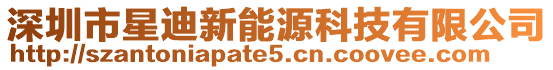 深圳市星迪新能源科技有限公司